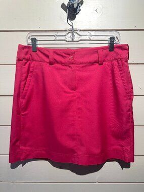 Nike Golf Tour Performance Skort Womens 8 Pink Dri-Fit Tennis Pickleball